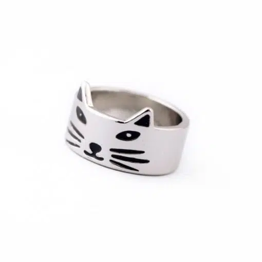 Cat Ring zilver
