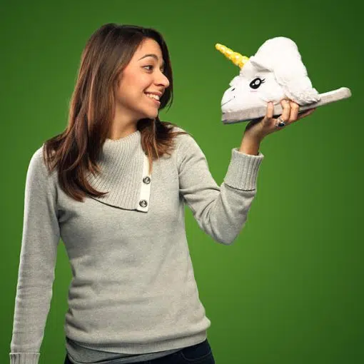 Unicorn pantoffels