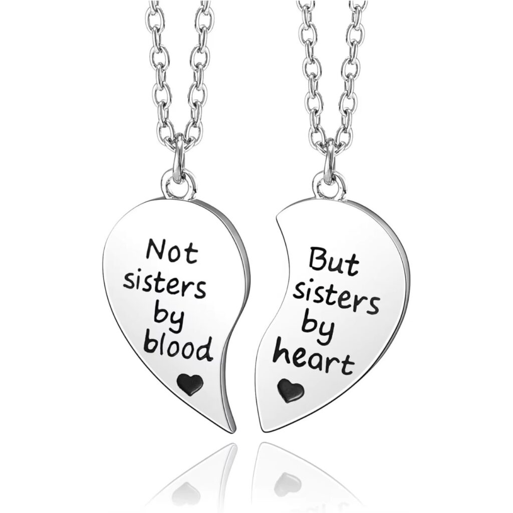 Not sisters by blood, but sisters by heart kettingen